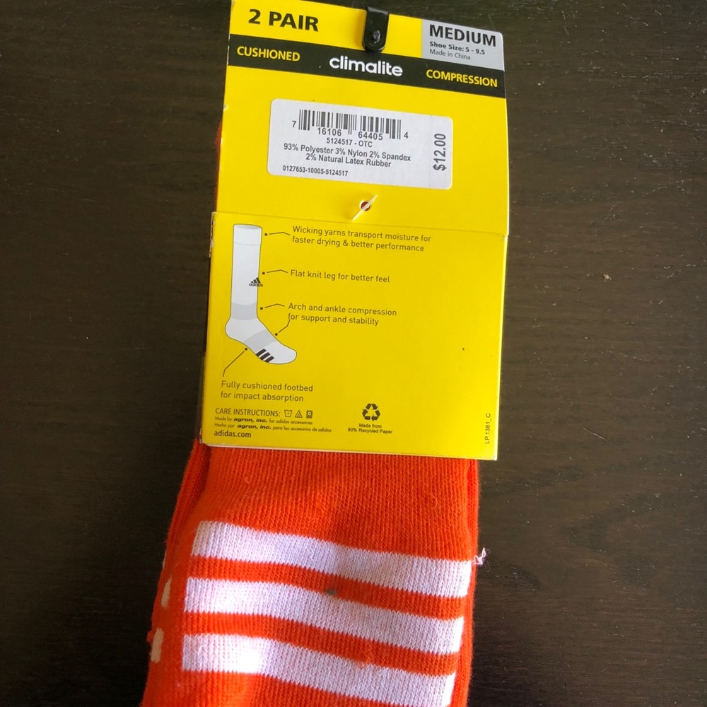 Adidas socks - Picture 2 of 2